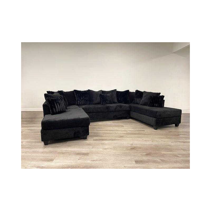 Canapé modulaire rembourré 3 pièces Ladzi