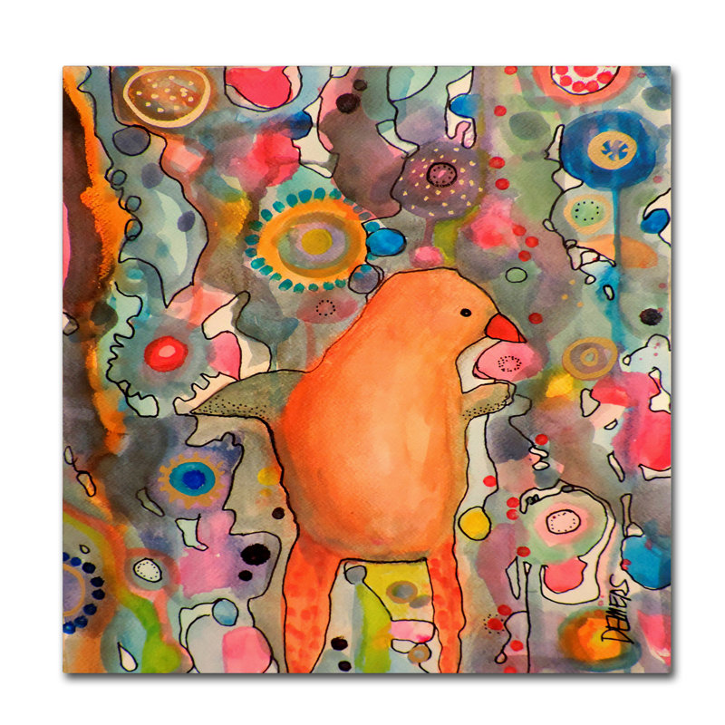 Sylvie Demers Primerose Abstract Canvas Wall Art