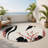 Crimson Petal Indoor And Outdoor Area Rug-1376398073