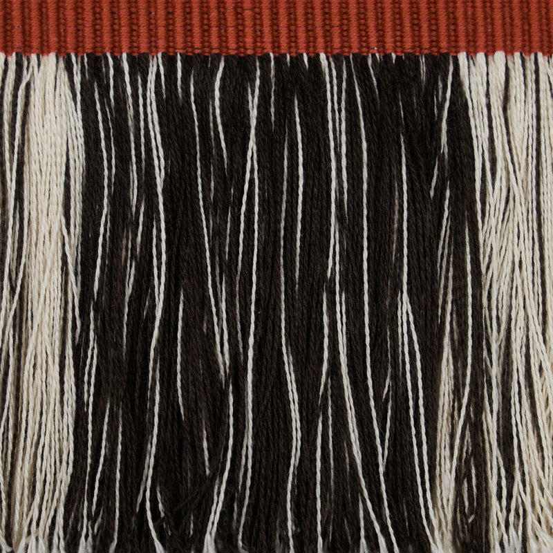 Schumacher x Stephanie à franges brun calcada, Rouille