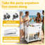 Commode à glace 80 roulettes Meetinghome-129351437