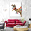 Chameau traditionnel sur toile-386419984