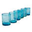 Fair Trade Handmade Glass Stemless Wine Glass