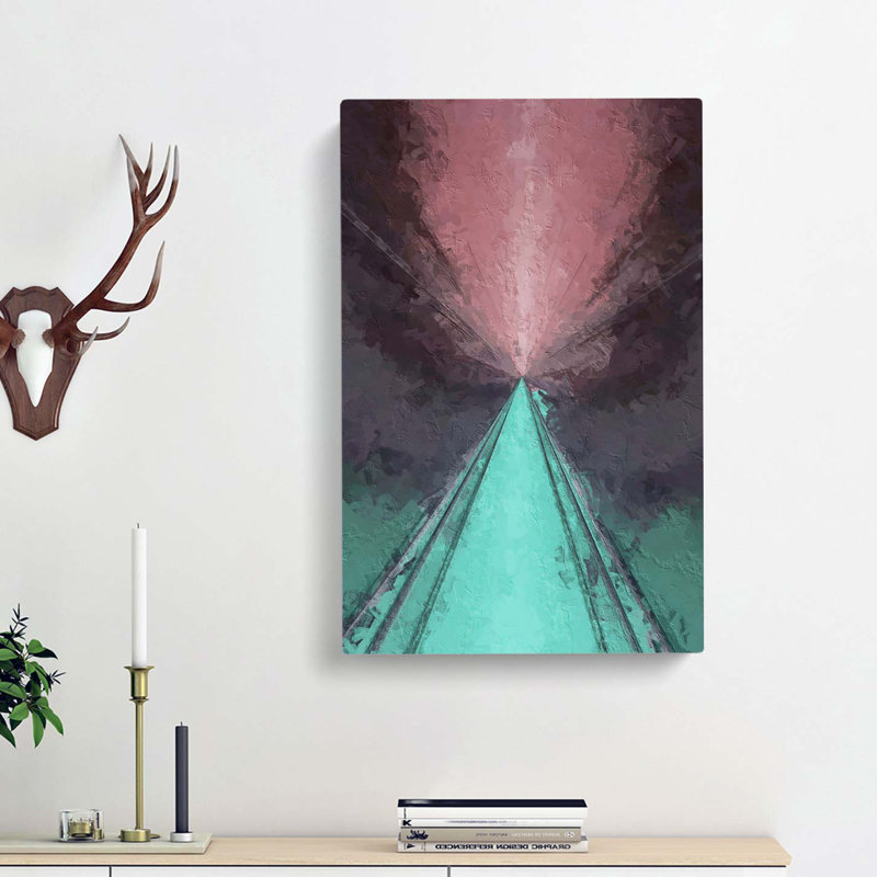 Tunnel View In Abstract - Wrapped Canvas Print, 91cm H x 60cm W x 3cm D