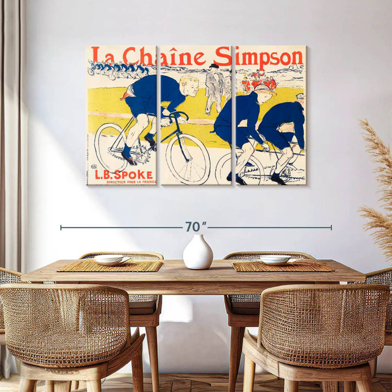 La chaîne Sirci The Simpson, H 36 po x l 57 po