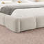 Très grande base de lit tapissier très grande taille en chenille, tête de lit épaisse courbée et pied de lit enveloppé, lit de plancher à profil bas, aucun sommier requis, assemblage facile-1476022216-1476022221