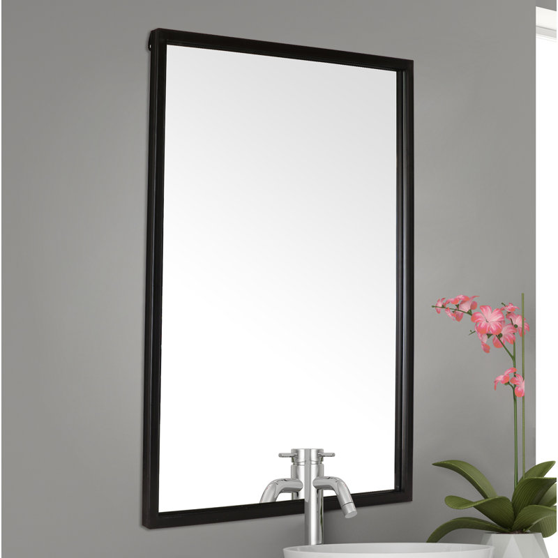 Metal Flat Wall Mirror