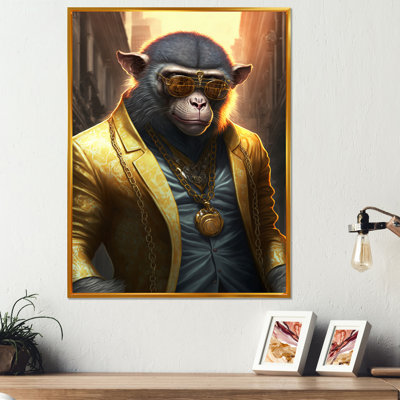 " Monkey Gangster In NYC II "