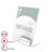 Image Plastic Sign Holder with Business Card Slot Display Rack, Clear