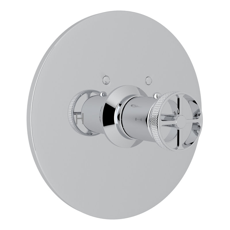 Campo 3/4" Thermostatic Trim without Volume Control, Polished Chrome
