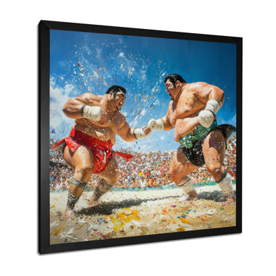Sumo Wrestling Match Japan - Tokyo Canvas Print