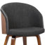 47cm H Polyester Blend Upholstered Armchair-31454849