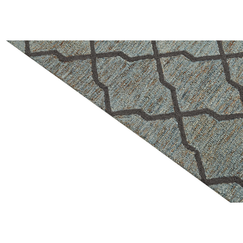 Tapis bleu clair 5x8 Pineland