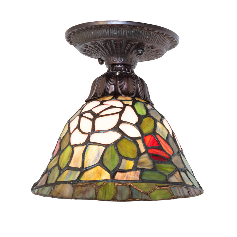 Plafonnier 8 po Tiffany