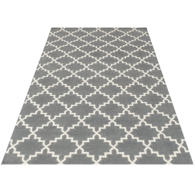 Eugenie Geometric Hand Woven Area Rug, Rectangle 155 x 240cm