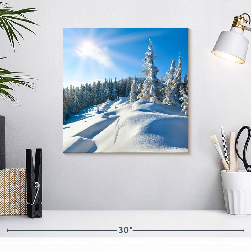 Alvord Sunny Day Winter, 16" H x 16" W