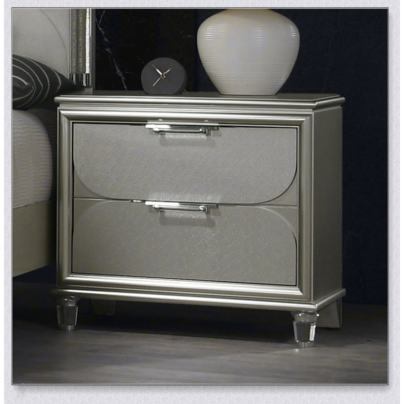 Table de chevet 2 pièces Contemporary