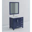 Ensemble de meuble-lavabo, robinet gauche et ensemble de robinets 34 po
