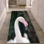 Tapis à motif floral exquis à poils doux qui rehaussera votre décor intérieur avec une élégance subtile et un confort douillet-1991781094