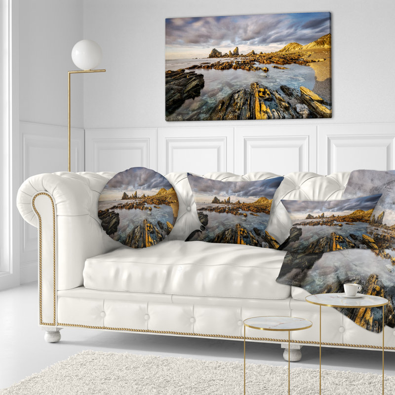 Coussin intérieur de l’atlantique coast shore