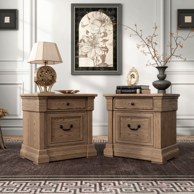 Tables de chevet Angleo (ensemble de 2)