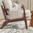 25.4'' Wide Classical Soft Upholstered Solid Wood Armchair With Side Storage Pocket-345592155-345592159