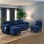 Mandica Corduroy L-Shaped Sectional Reversible-1058579703