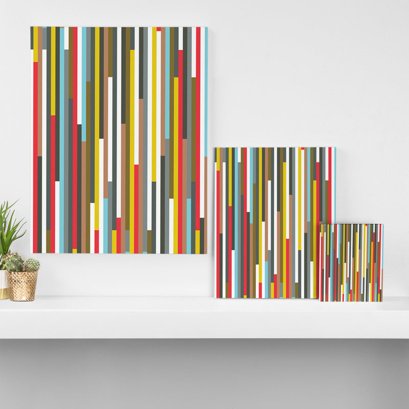 Ses, impression sur toile tendue, H 30 po x l 24 po x P 1,5 po