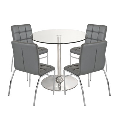 Showalter Glass Dining Set