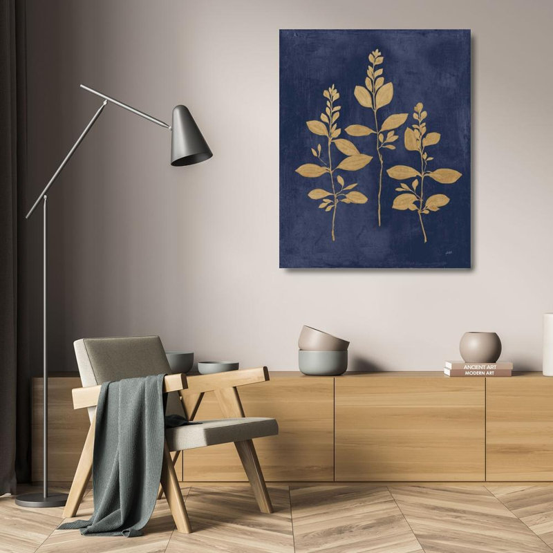 Art sur toile tendu avec galerie Latitude Run® Purinton, Julia, Botanical Study IV, H 24 po x l 20 po