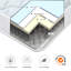 Mattresses Memory Foam Spring Quilted-114883592