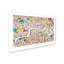 « london england street map », reproduction d’impression sur toile tendue-15823630