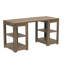 Table d'étude 59,1 "avec rangement ouvert et tablettes Allysyn Hollister-296276981