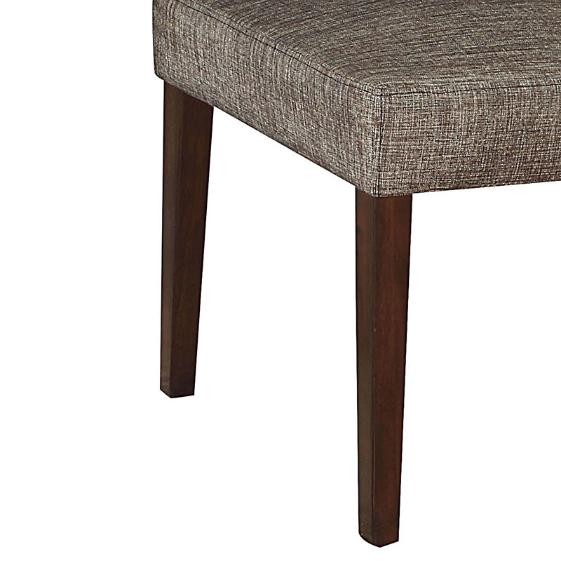 Chaise d'appoint rembourrée, ensemble de 2