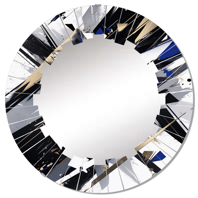 Miroir mural rond Higa, 32 po x 32 po