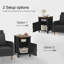 Ensemble de lit plateforme en similicuir Alber-1897356408-1897356386