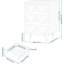 Armadeo 40cm W Manufactured Wood Bedside Table