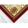 Tapis bourgogne beige Ramsel