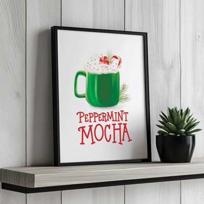 Peppermint Mocha by House Fenway Art Print