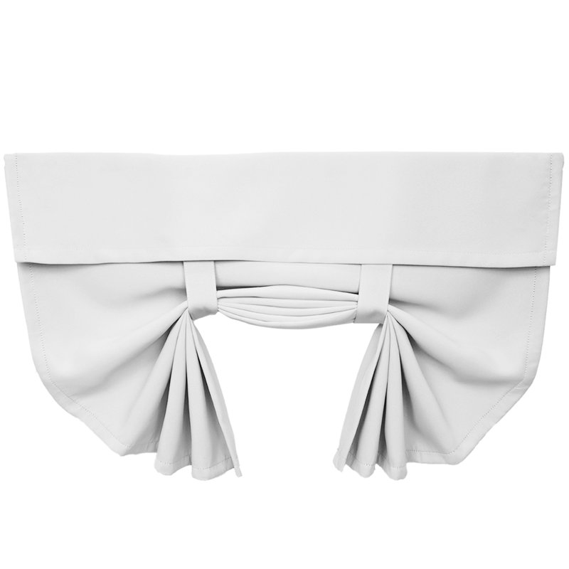 Panneau de rideau occultant en polyester Jaseir, L 26 po x L 40 po, Blanc