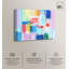 "Pastel Diamonds Canvas", art mural abstrait coloré par Art Remedy-104333955-104333968
