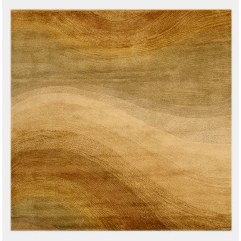 Hand Tufted Wool Area Rug, Rectangle 8' x 10'