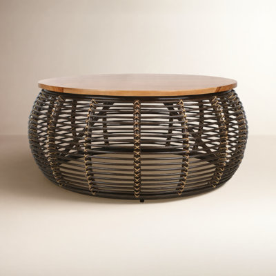 Rory 40" Drum Coffee Table