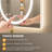 Dimmable LED Bathroom Mirror with Lights-1197285579