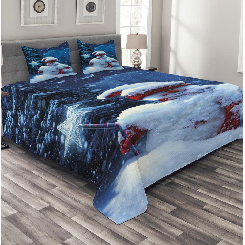 Polyester Coverlet, Queen Coverlet + 2 Shams
