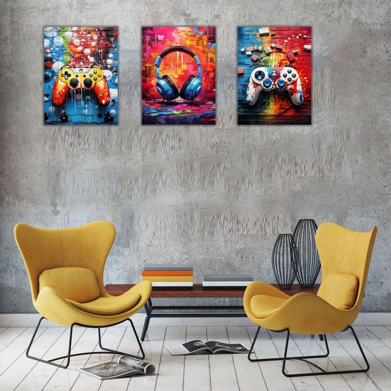 Entertainment Canvas Wall Decor
