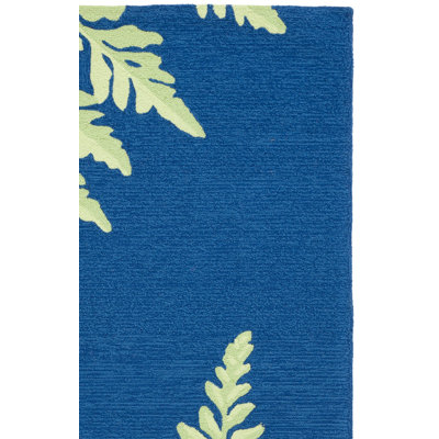 Martha Stewart Hand Hooked Floral Rug