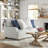 Drisko 73" Wide Farmhouse Loveseat in Gray