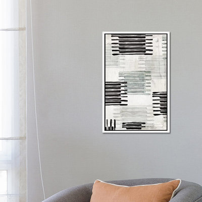 Linked To Silver II by Eva Watts - Painting on Canvas