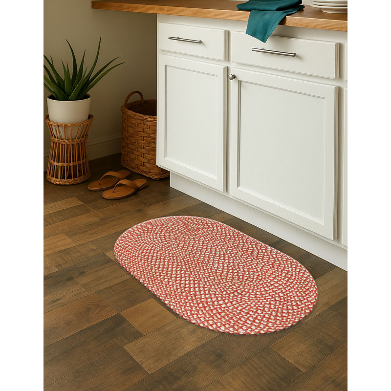 Tapis de couloir Contemporary, Ovale 2 pi x 3 pi 1 po
